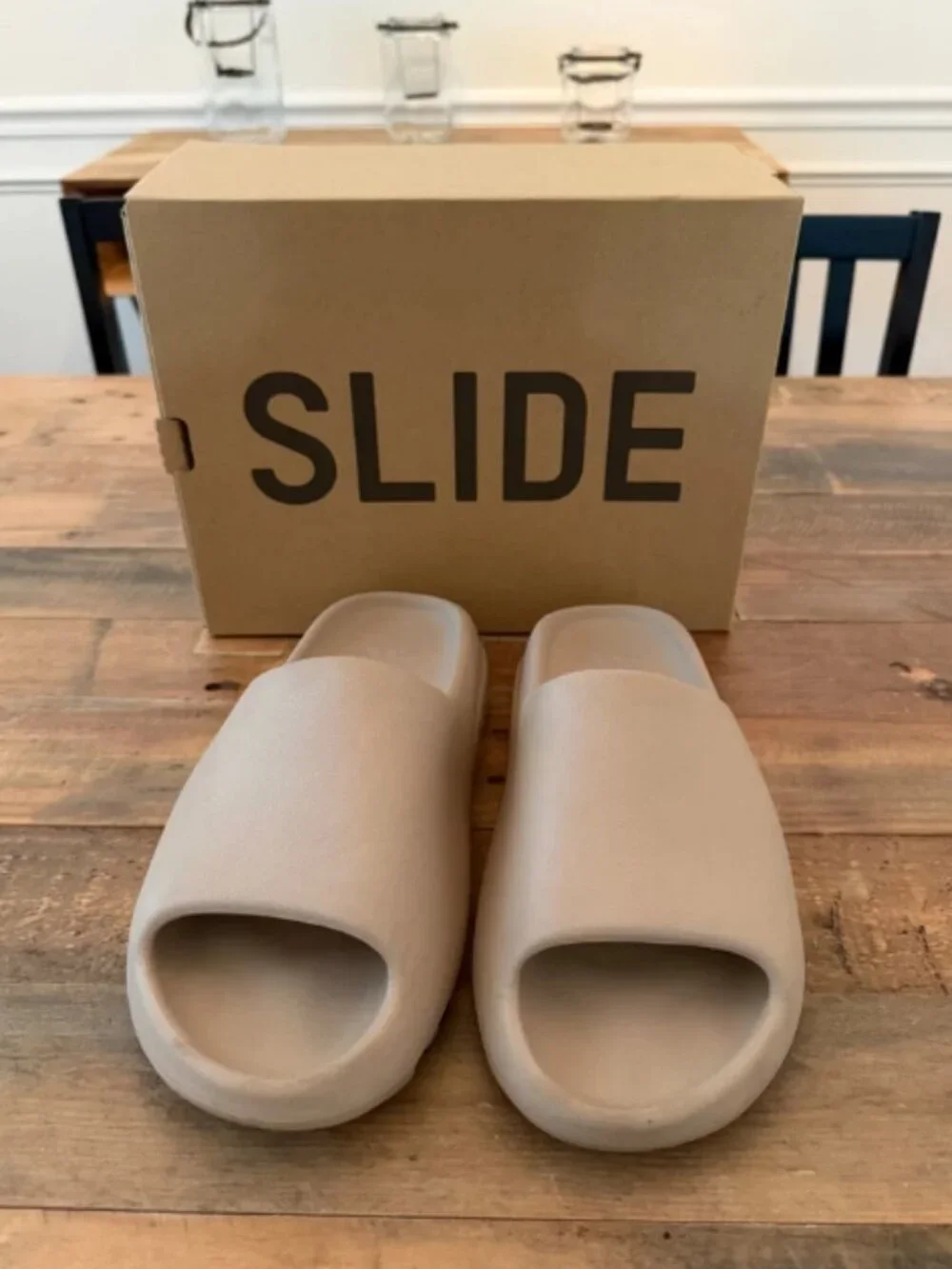adidas Yeezy Slide Pure (Restock Pair) Size 9 Men's Used GW1934
